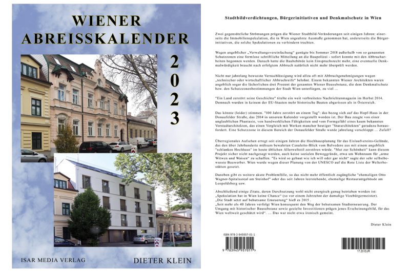 Wiener Abreißkalender 2023